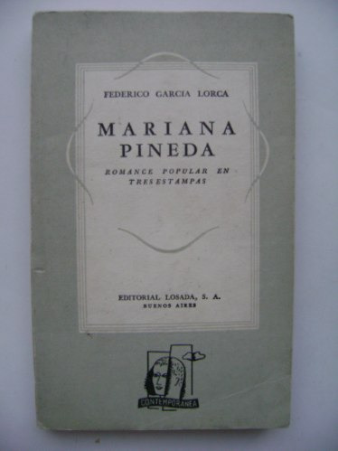 Mariana Pineda (romance Popular)  / Federico García Lorca