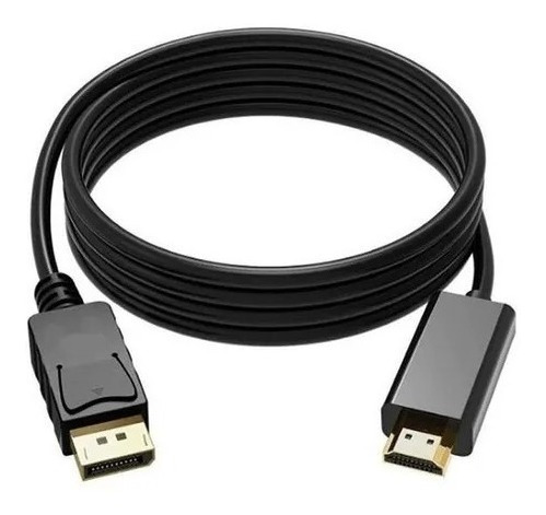 Imagem 3 de 3 de Cabo Displayport Para Hdmi Fullhd 3,00 Metros