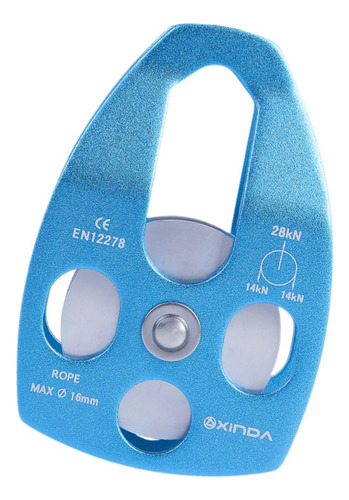 Polea Simple De De 28 Kn For Trabajos En Altura, Deportivo