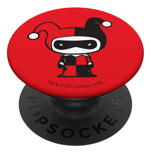 Harley Quinn Cute Chibi Character Popsockets Popgrip: Agarre