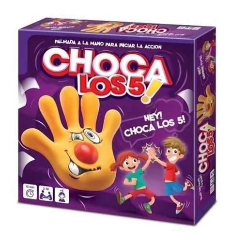 Choque Choca Los Cinco 5 Juego De Mesa Toyco Tv 6 Anos Mercado Libre