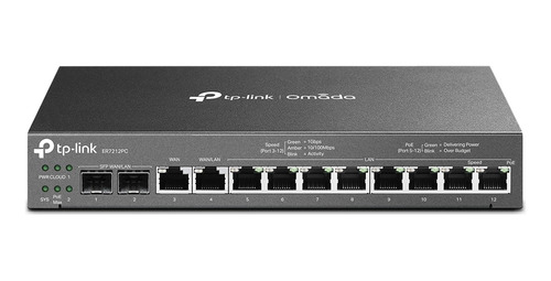 Router Tp-link Er7212pc Mwan Gigabit 3 En 1 Vpn+sw Poe+oc