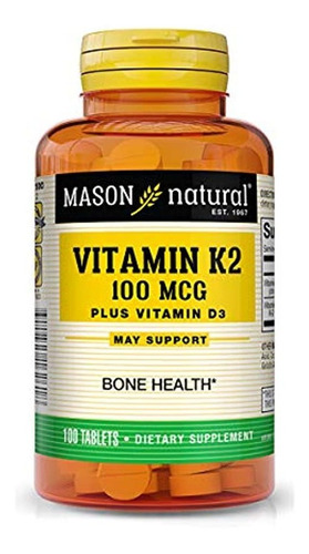 Vitaminas K 100 Mg Comprimidos, 100