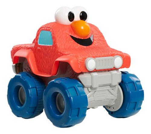 Sesame Street Giggle N Go Monster Truck - Vehículo De Jugu.
