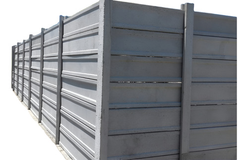 Cerco Premoldeado Hormigón Hierro Interno Placas Columnas