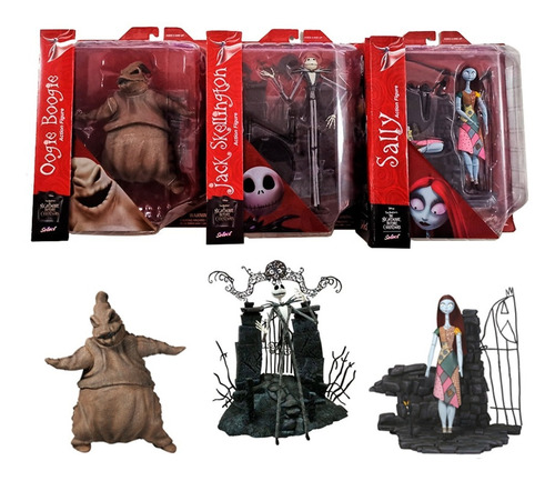 Jack Skellington Sally & Oogie Boogie (Usado)