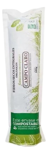 Fideo Integ Organico Fettuccini C/espinaca (c. Claro) X 500g