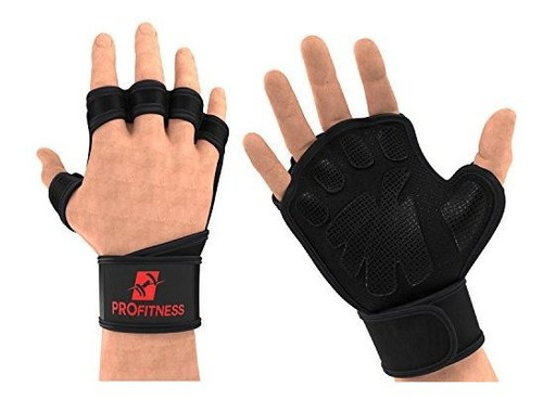 Profitness Guantes De Entrenamiento Cruzados Con Soporte De 