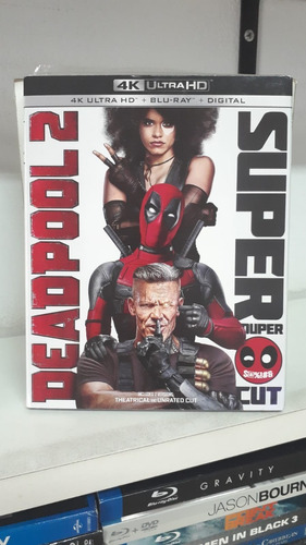 4k Ultra Hd + Blu-ray -- Deadpool 2 Super Cut