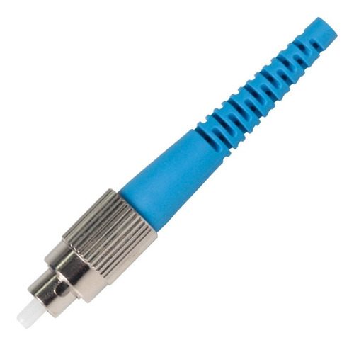 Conector Monomodo Fibra Óptica St/upc 2 Mm Azul Icoptiks 