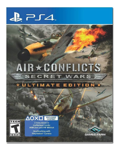 Air Conflicts Secret Wars Ultimate Ed.- Ps4 Físico - Sniper