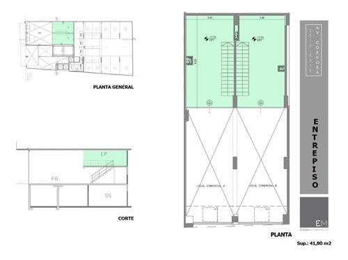 Venta Hermoso Local, Palermo Hollywood, 159 M2, 2 Cocheras Cubiertas Av. Cordoba 5500!