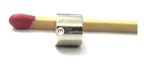 Ímã Neodímio Disco 6x5 Mm Suporta 1,2 Kg 5100 Gauss 24pç