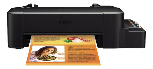 Impresora Ecotank Epson Tanque De Tinta L120 Color Negro