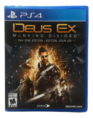 Deus Ex Mankind Divided Ps4 Físico Nuevo
