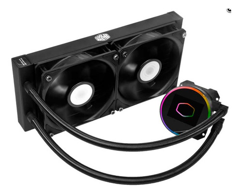 Refrigeración Liquida Cooler Master Ml240 Vivid Amd Intel