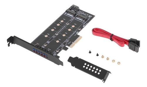 Pci-e 4x To Ngff Ssd Adapter Card B-key+m-key M.2 Ngff+nvme