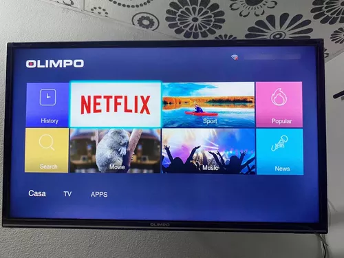 Televisor Smart TV LED de 40 marca Olimpo en Promoción - Ofertas  Televisores, Aires acondicionados y mucho más