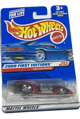 Hot Wheels Arachnorod 2000 First Edition