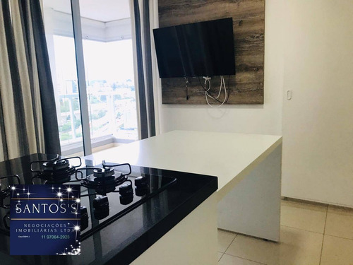 Imagem 6 de 30 de Apartamento, 45 M² - Venda Por R$ 650.000,00 Ou Aluguel Por R$ 3.400,00/mês - Brooklin - São Paulo/sp - Ap1818