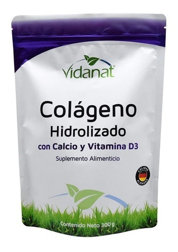 Vidanat Colageno Hidrolizado Con Calcio Y Vitamina D3 300gr