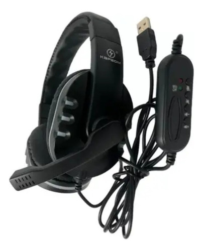 Fone De Ouvido Headset Gamer Usb Para Pc Notebook Ps4 Ps3