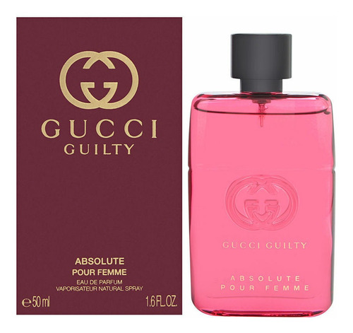 Edp 1.6 Onzas Gucci Guilty Absolute Por Gucci Para Mujer