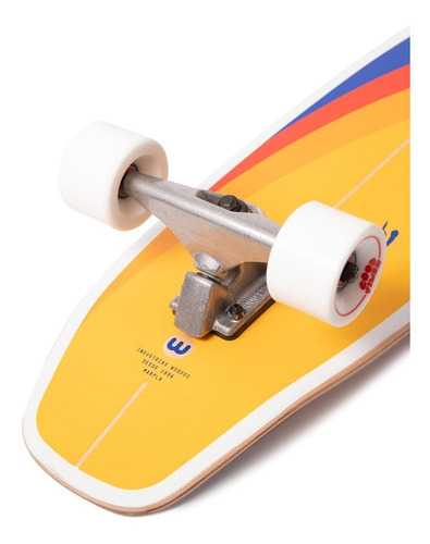 Imagen 3 de 4 de Surfskate Woodoo Dawn Patrol Amarillo