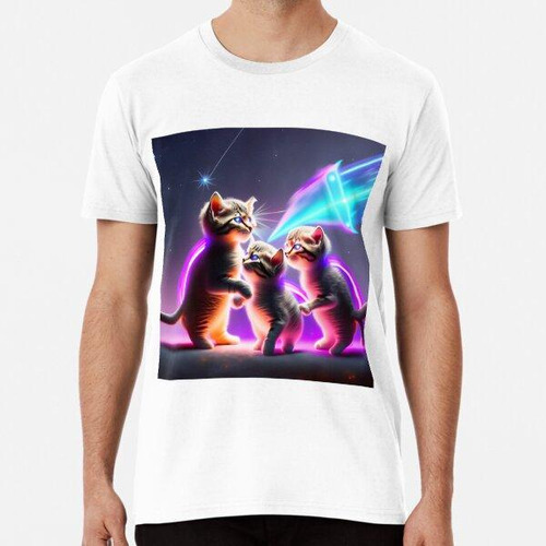 Remera Space Cats 16 Algodon Premium