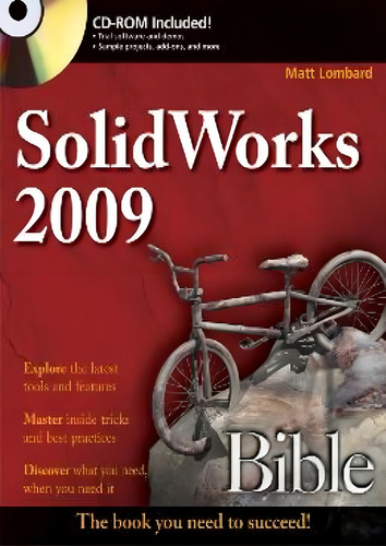 Solidworks 2009 Bible: Solidworks 2009 Bible, De Lombard, Matt., Vol. 1. Editorial John Wiley, Capa Brochura Em Inglês