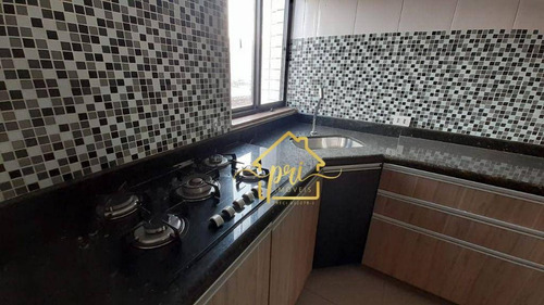 Imagem 12 de 15 de Apartamento, 90 M² - Venda Por R$ 445.000,00 Ou Aluguel Por R$ 3.000,00/mês - Campo Grande - Santos/sp - Ap1534