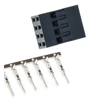 Comprar Kit 5 Conectores Dupont De 8 Vias Macho Com Terminal