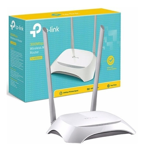 Router Inalambrico Wifi 2 Antenas Tp-link Tl-wr840n 300mbps 