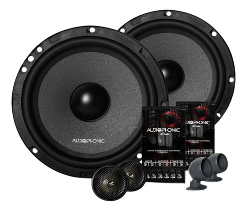 Combo Hb20 Audiophonic Kit 2 Vias K.c 6.3 + Coaxial Cb 650