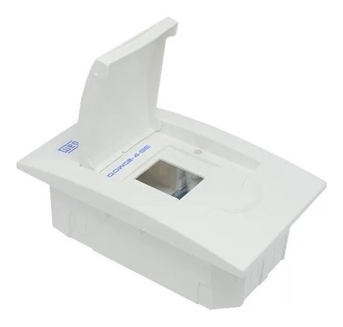 Quadro De Distribuição Embutir Branco 4 Disj Qdw02 - Weg
