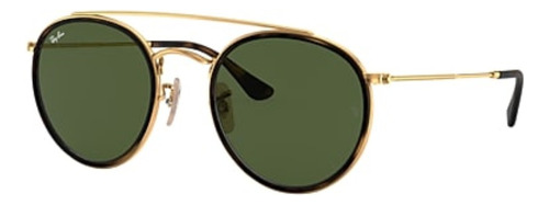 Ray-ban Round Double Bridge Rb3647n - Green - Cristal - Clás