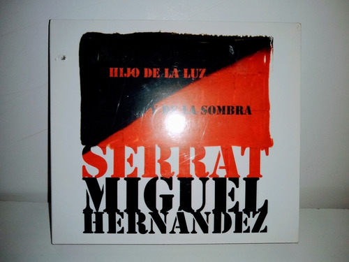 Serrat Hernández Cd Doble Hijo De La Luz Y De La Sombra New*