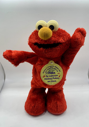 Muñeco Elmo Hokey Pokey Plaza Sésamo Colecciona (Usado)