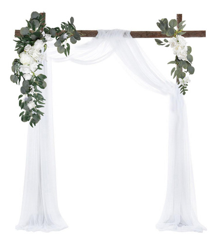 Flores Artificiales Swag Pared Decorativa Boda Arco Flores