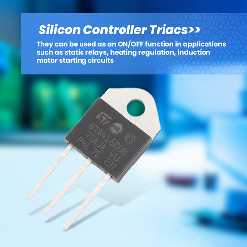 Controlador De Silicio Rectificador Crystally-bta41-600b 600