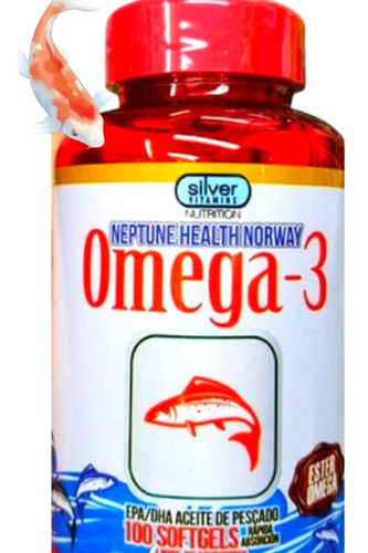 Omega 3 De Silver Dos Frascos C/u Con 100 - L a $0