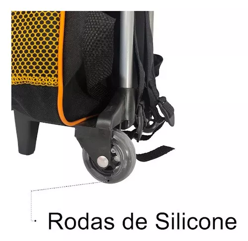 Mochila Roblox De Rodinhas Escolar Cor Preto Desenho do tecido roblox no  Shoptime