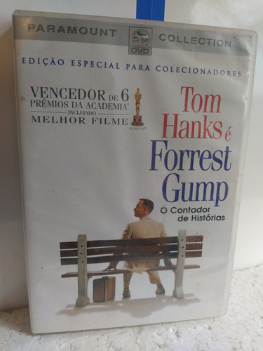 Dvd Forrest Gump Tom Hanks Duplo Edição Especial
