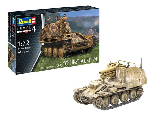 Sturmpanzer 38 (t) Grille Ausf. M 1:72 Kit Para Revell 03315