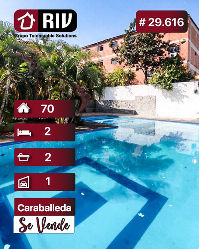 En Venta Apartamento Con Piscina Ubicado En Zona Residencial De Caraballeda, Estado La Guaira