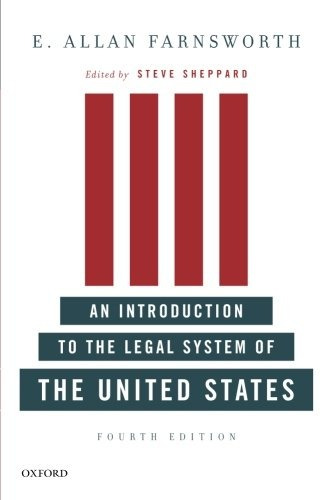 Book : An Introduction To The Legal System Of The United ...