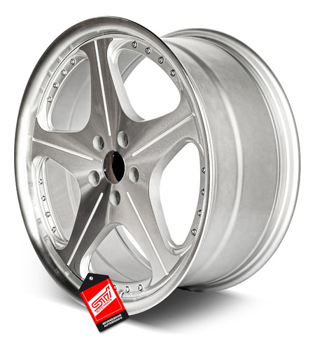 Par Roda Super Star Aro 19x8.5 5x114 Offset 32 Prata