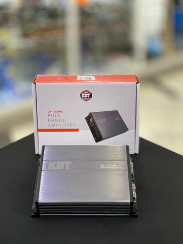 Amplificador Kbt 1000 Max Power 4 Canales D4-1000md