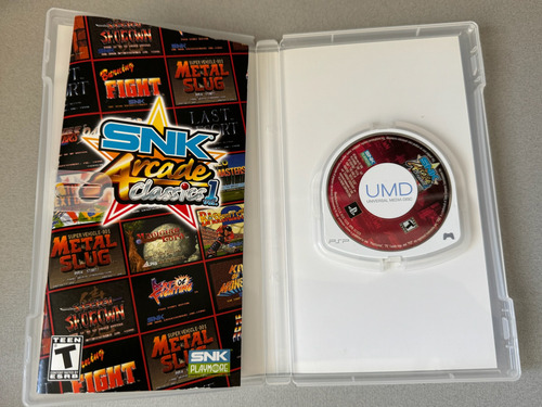 Snk Arcade Classics Vol. 1 Psp Original Completo Americano (Usado)