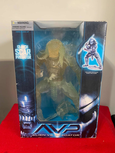 Stealth Scar Predator Avp Mcfarlane 12 Pulgadas Deluxe Set